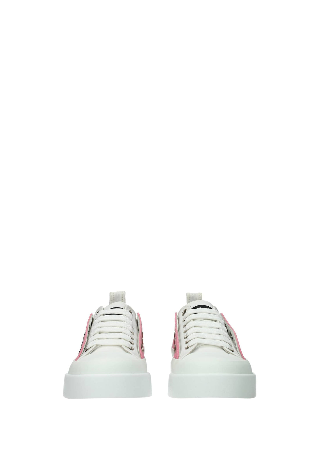 Sneakers Tessuto Bianco Ciclamino - Dolce&Gabbana - Donna