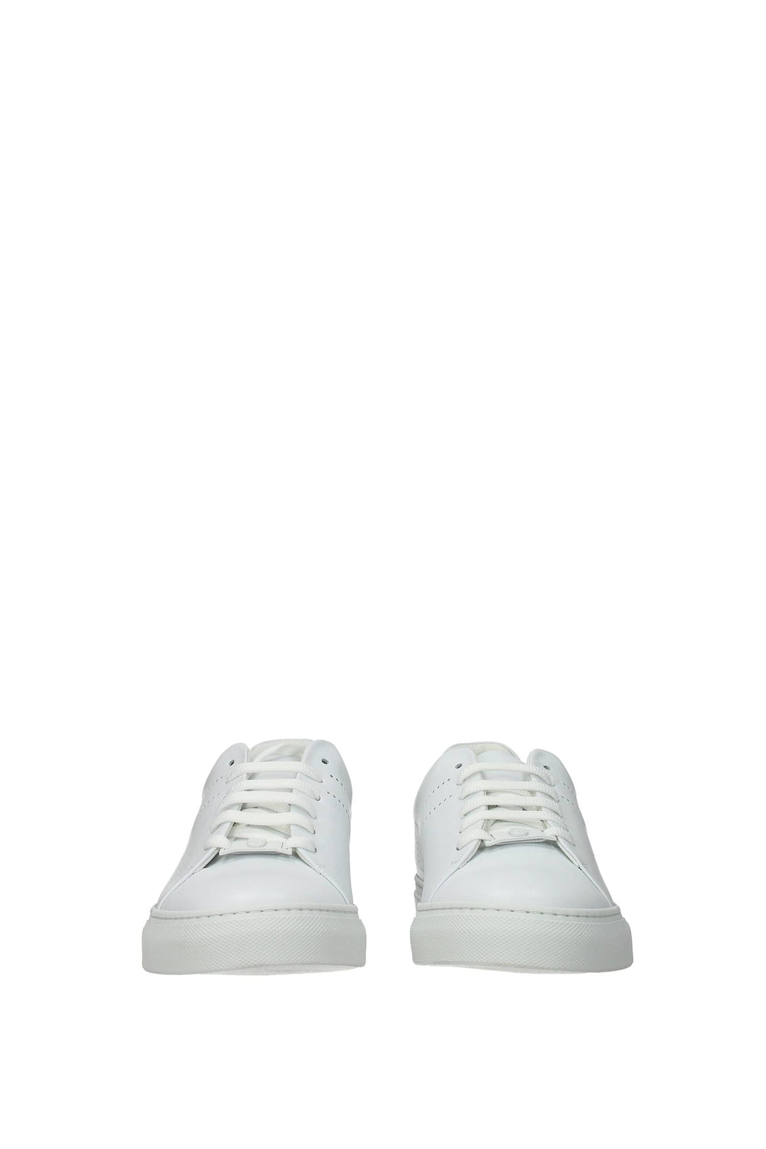 Sneakers Pelle Bianco Bianco Ottico - Billionaire - Uomo