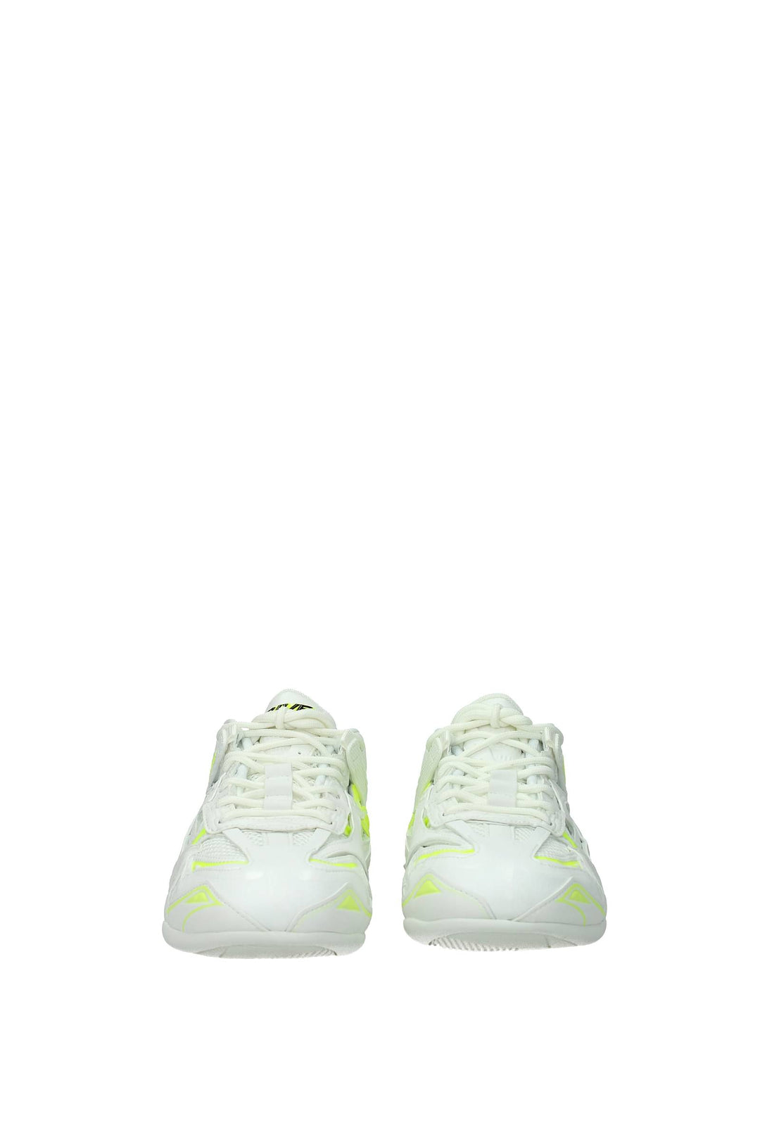 Sneakers Tessuto Bianco Giallo Fluo - Balenciaga - Uomo