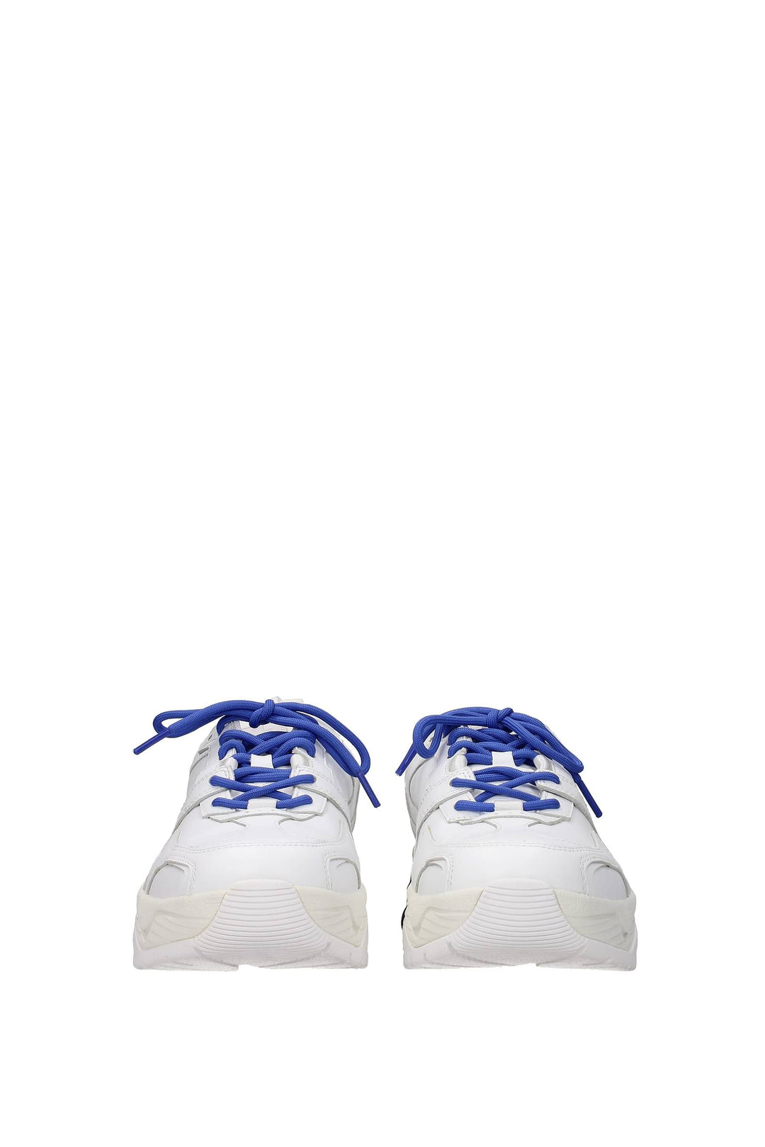 Sneakers Vibram Pelle Bianco Blu - Marcelo Burlon - Uomo