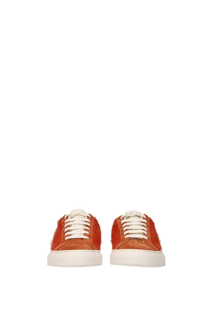 Sneakers Lana Arancione Ruggine - Common Projects - Donna