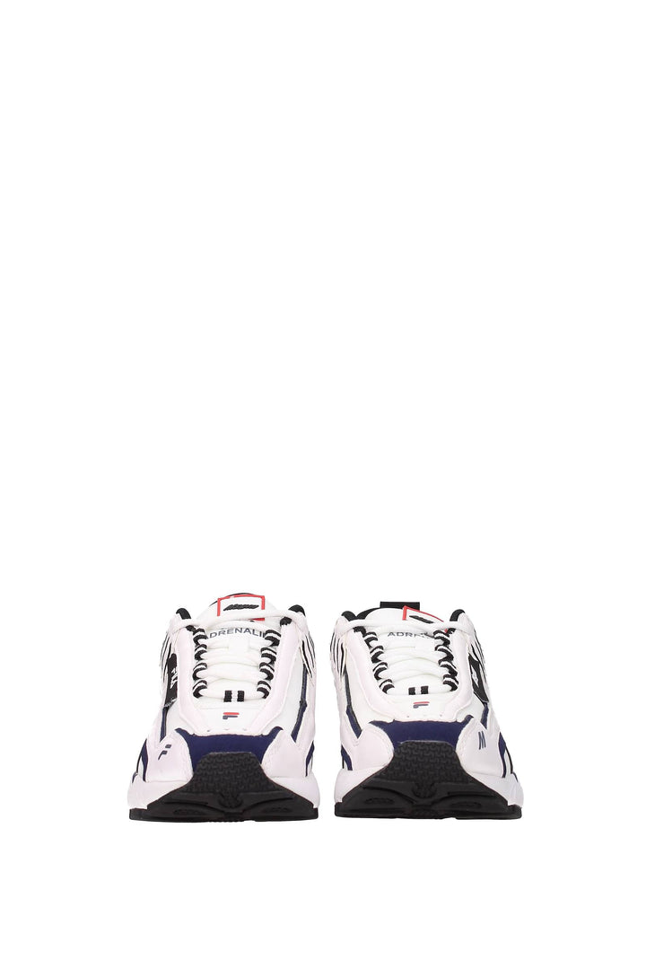 Sneakers X Fila Tessuto Bianco Blu Notte - MSGM - Donna