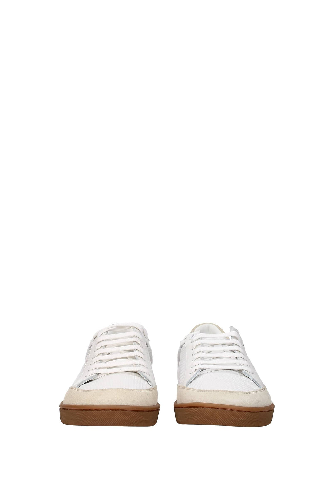 Sneakers Pelle Bianco - Saint Laurent - Uomo