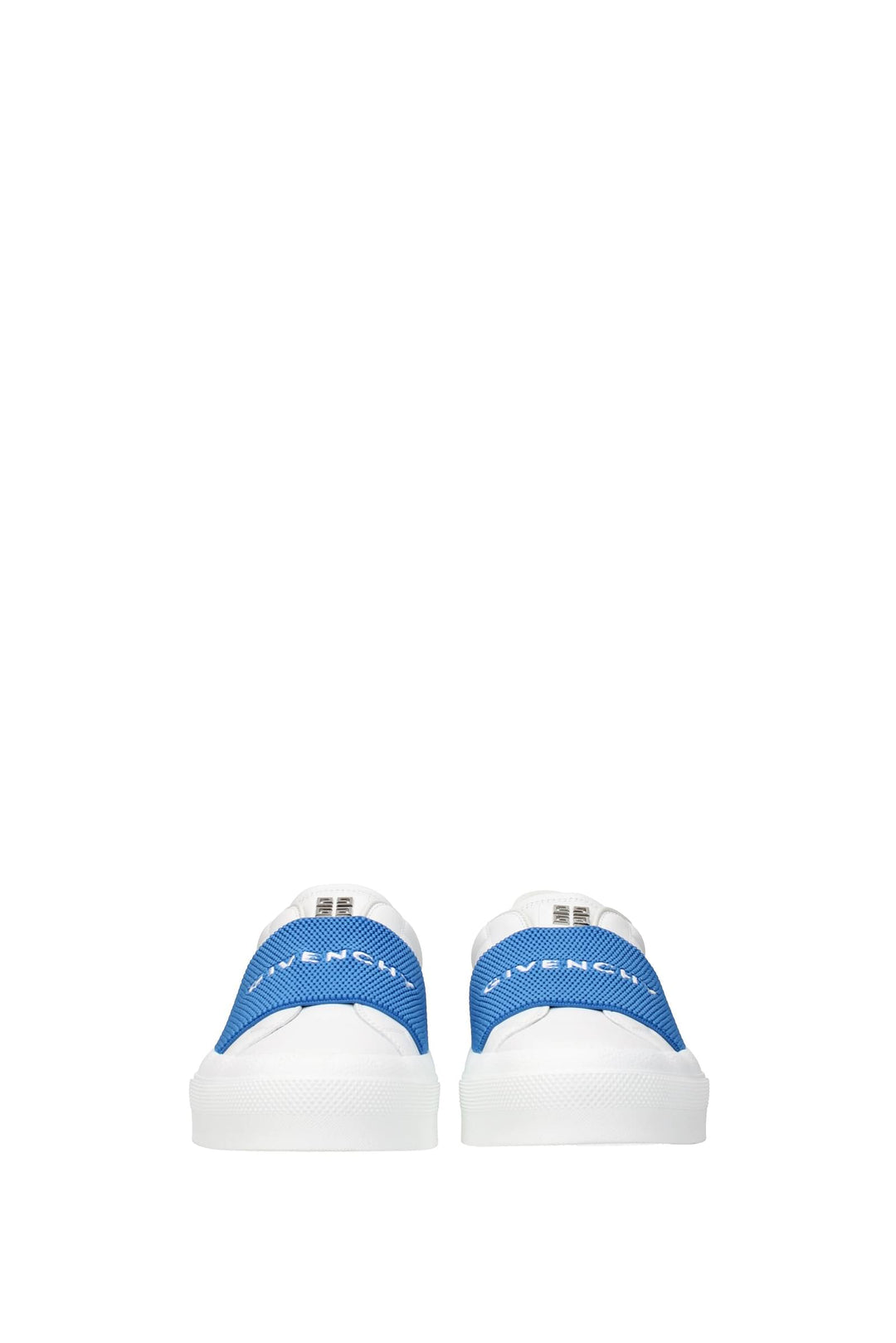 Sneakers Pelle Bianco Blu Elettrico - Givenchy - Uomo