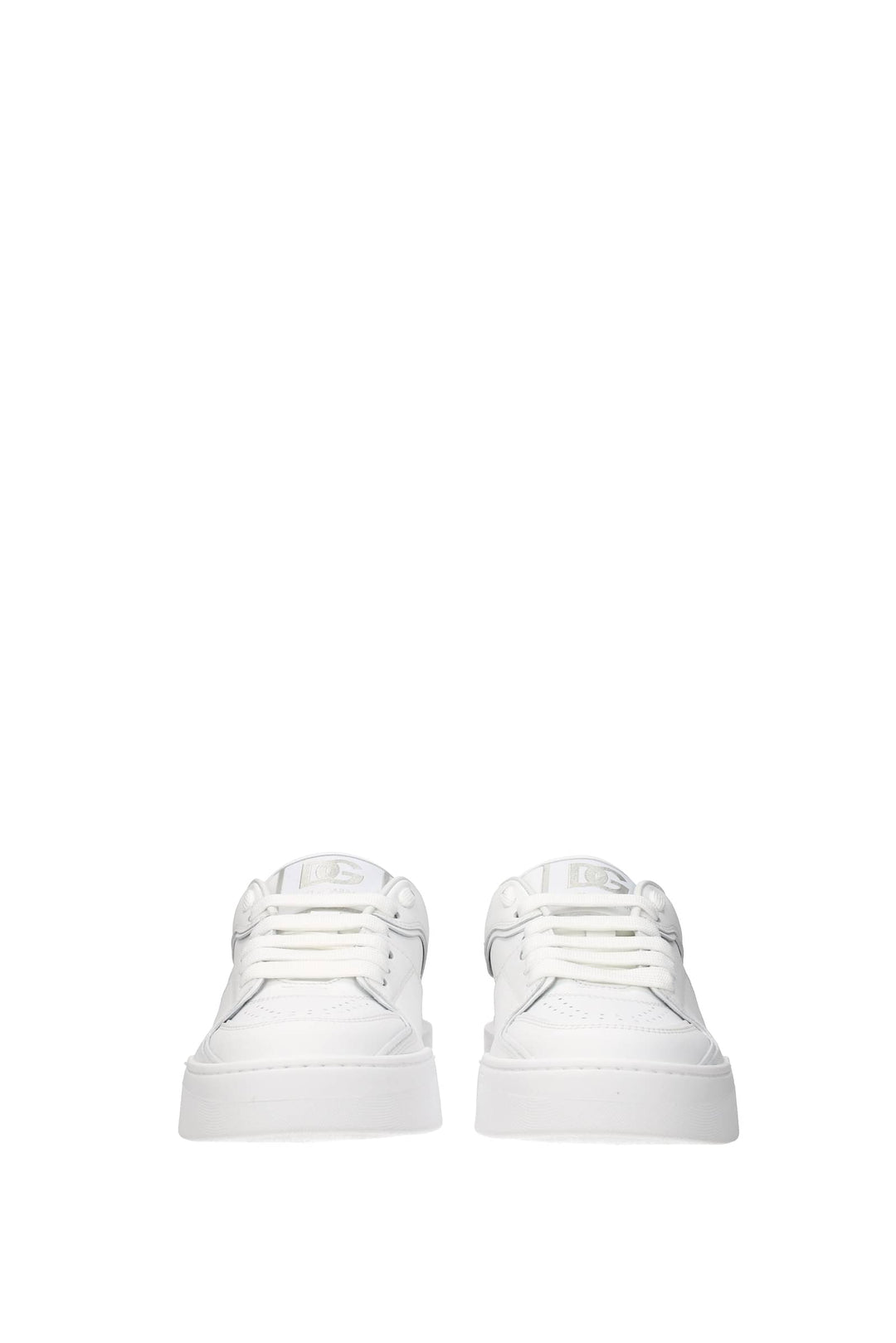 Sneakers Pelle Bianco - Dolce&Gabbana - Donna