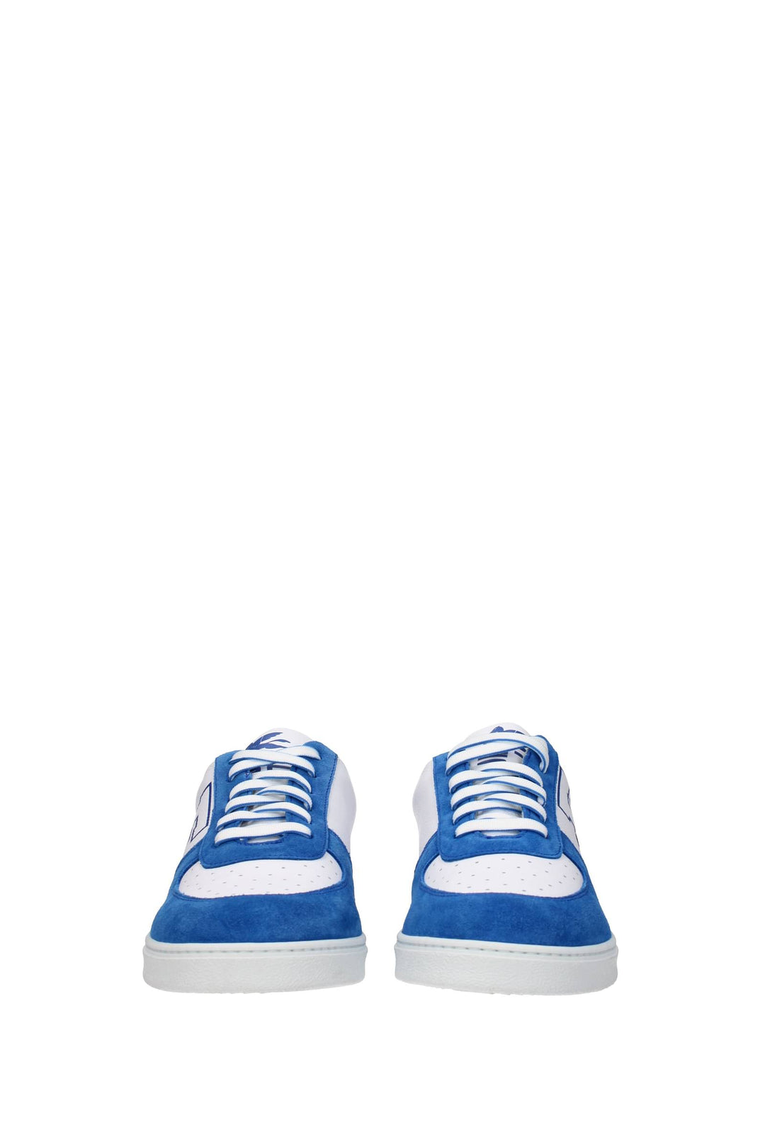 Sneakers Pelle Bianco Azzurro - Etro - Uomo