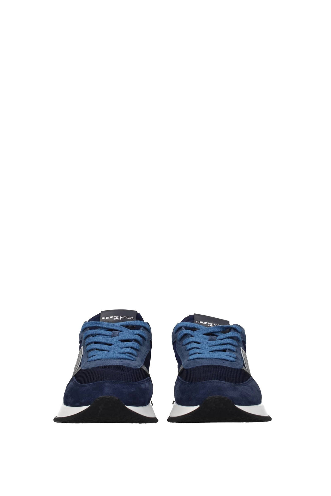 Sneakers Tropez 2.1 Tessuto Blu Blu Royal - Philippe Model - Uomo