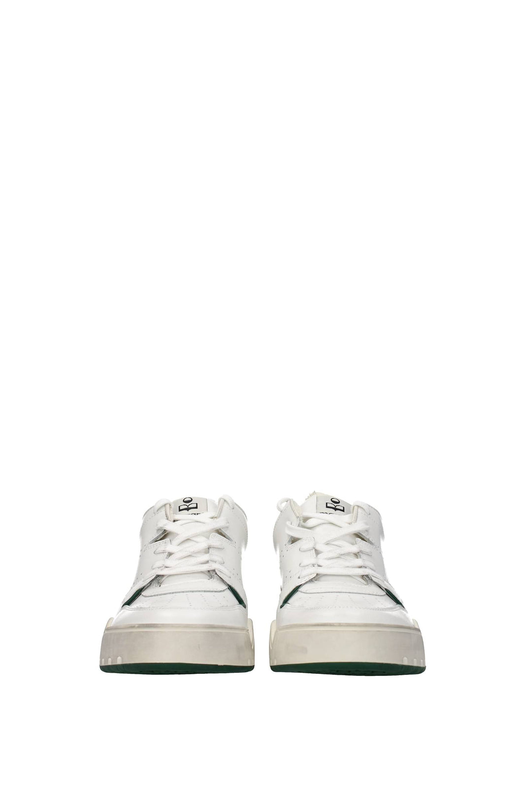 Sneakers Pelle Bianco Giallo - Isabel Marant - Uomo