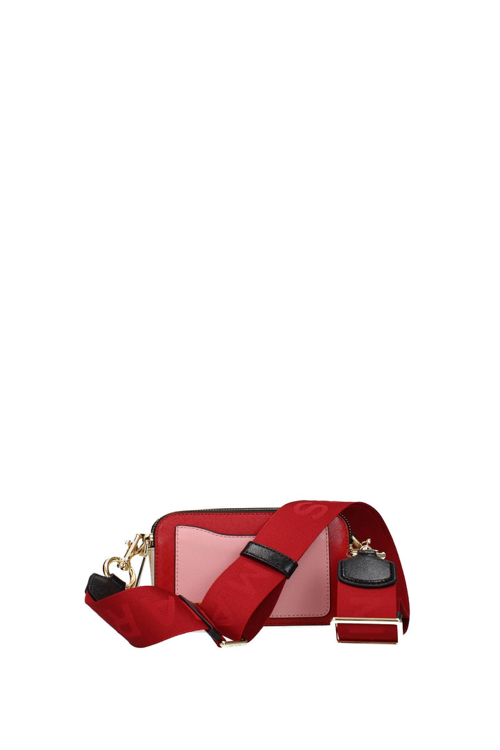 Borse A Tracolla Snapshot Pelle Rosso True Red - Marc Jacobs - Donna