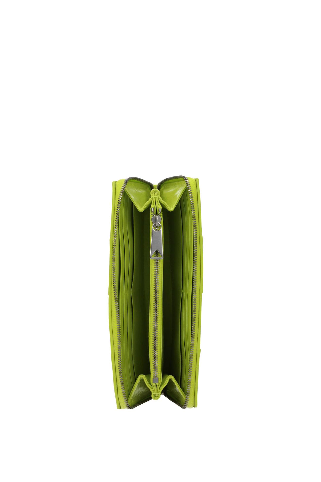 Portafogli Pelle Verde Chartreuse - Bottega Veneta - Donna