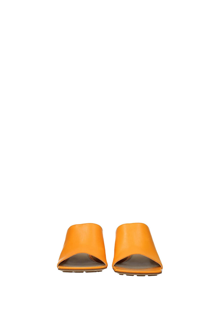 Sandali Poliammide Arancione Mandarino - Bottega Veneta - Donna