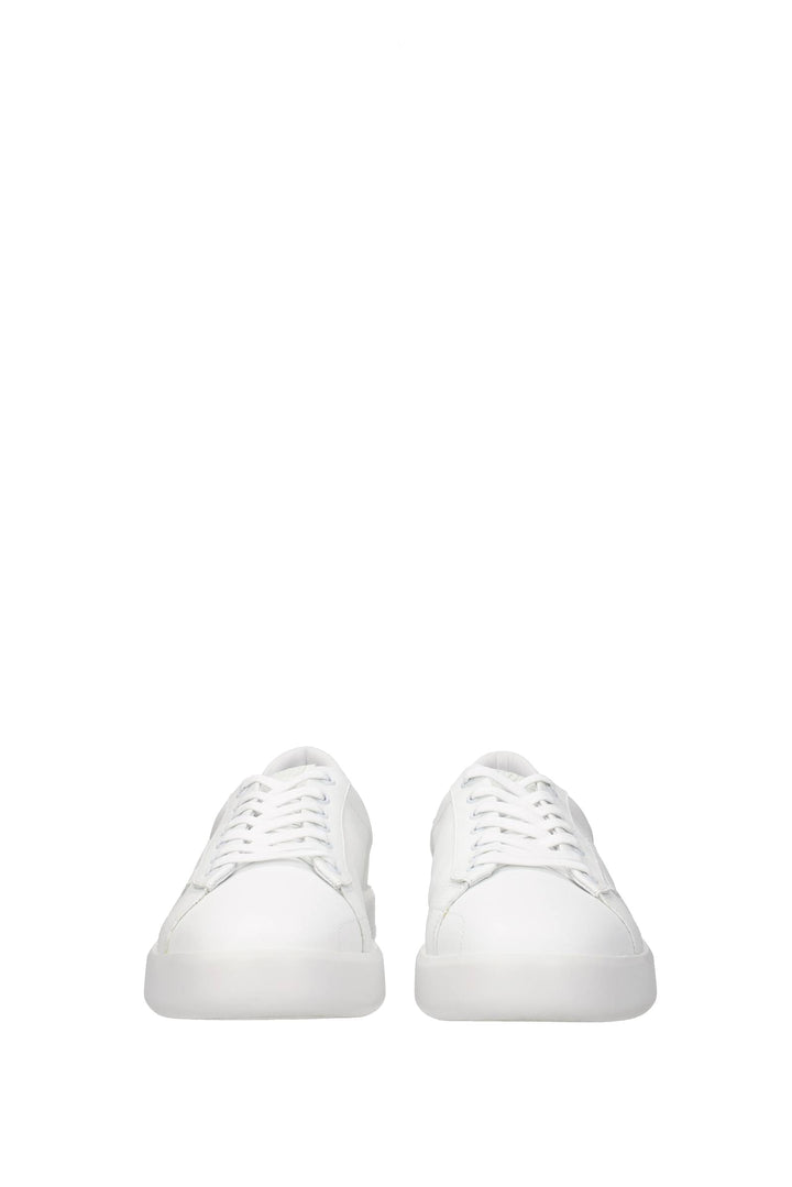 Sneakers Pure Star Pelle Bianco Bianco - Golden Goose - Uomo