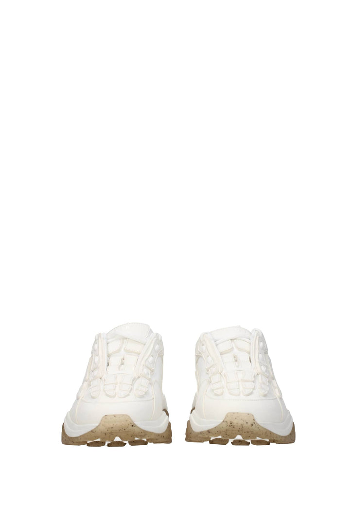 Sneakers Bone Runner Pelle Bianco Alabastro - Amiri - Uomo