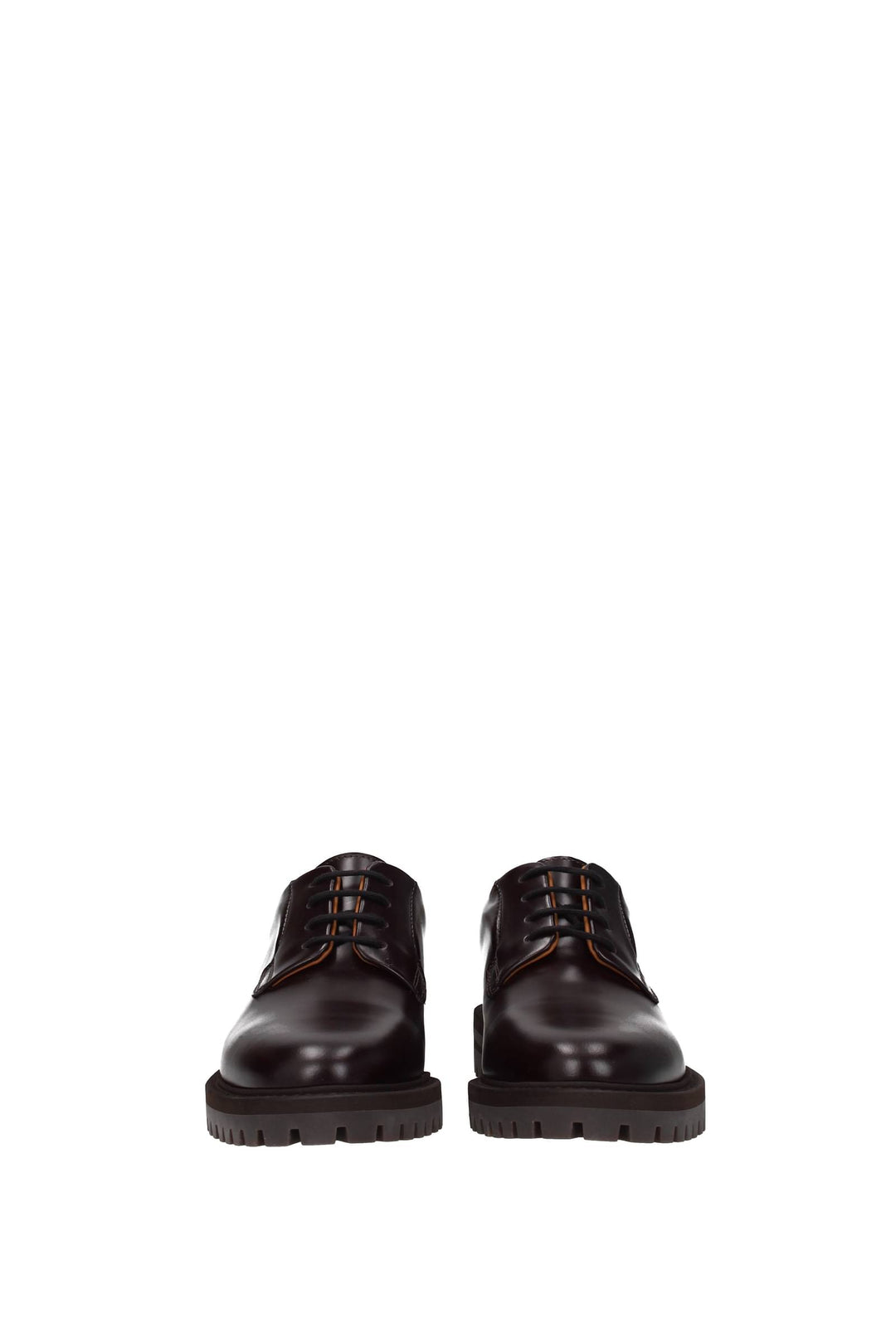 Derby Pelle Rosso Oxblood - Common Projects - Donna