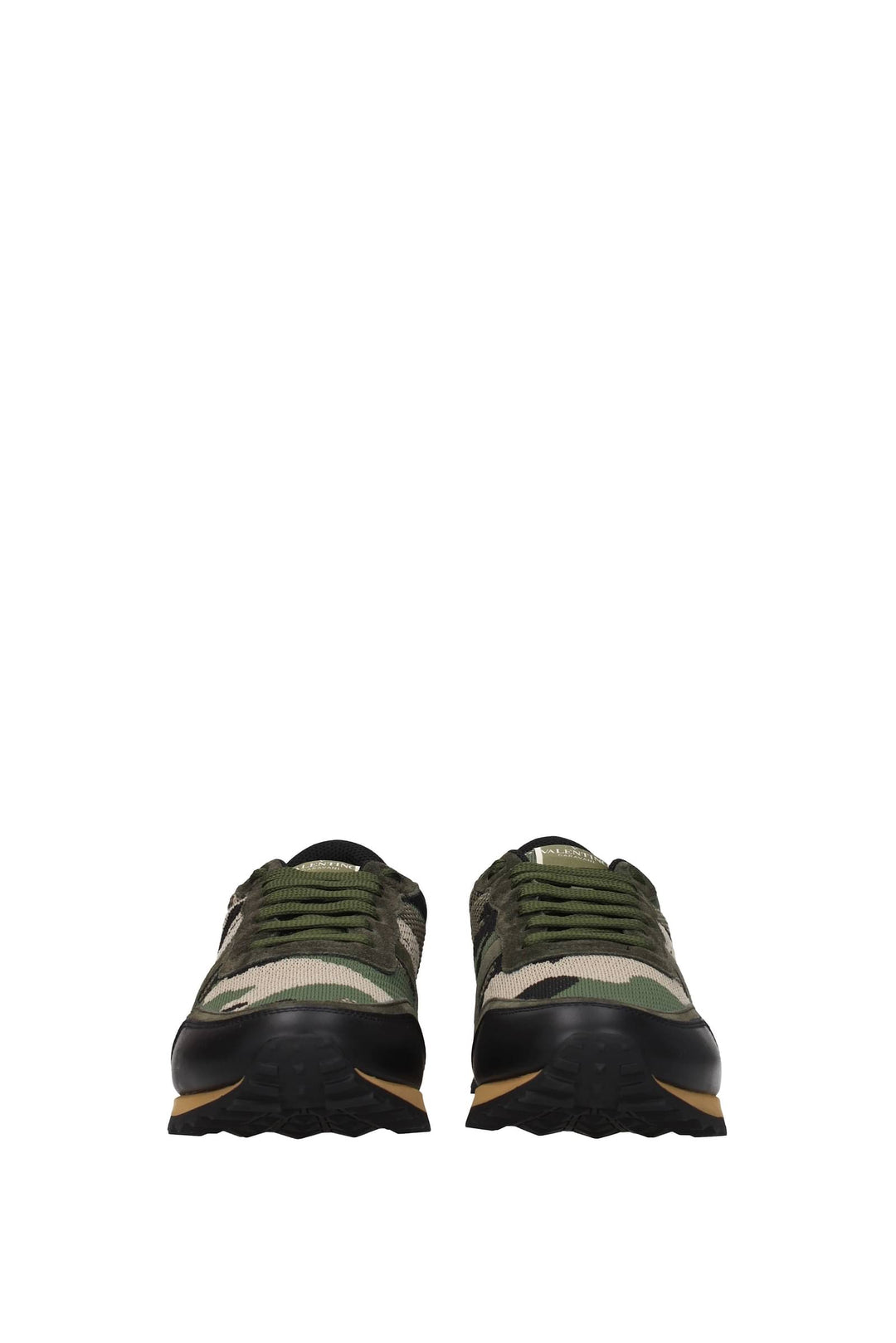 Sneakers Tessuto Verde Verde Militare - Valentino Garavani - Uomo