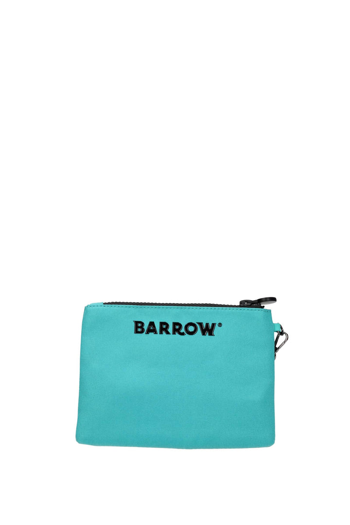 Pochette Tessuto Blu Pavone - Barrow - Donna