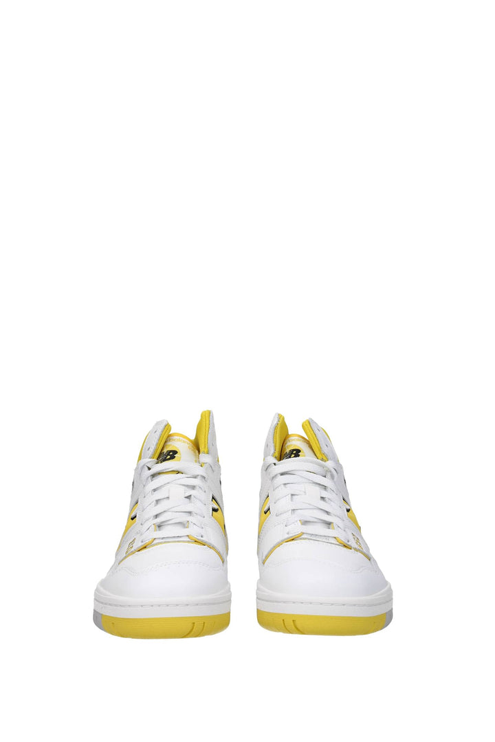 Sneakers 650 Pelle Bianco Giallo - New Balance - Uomo