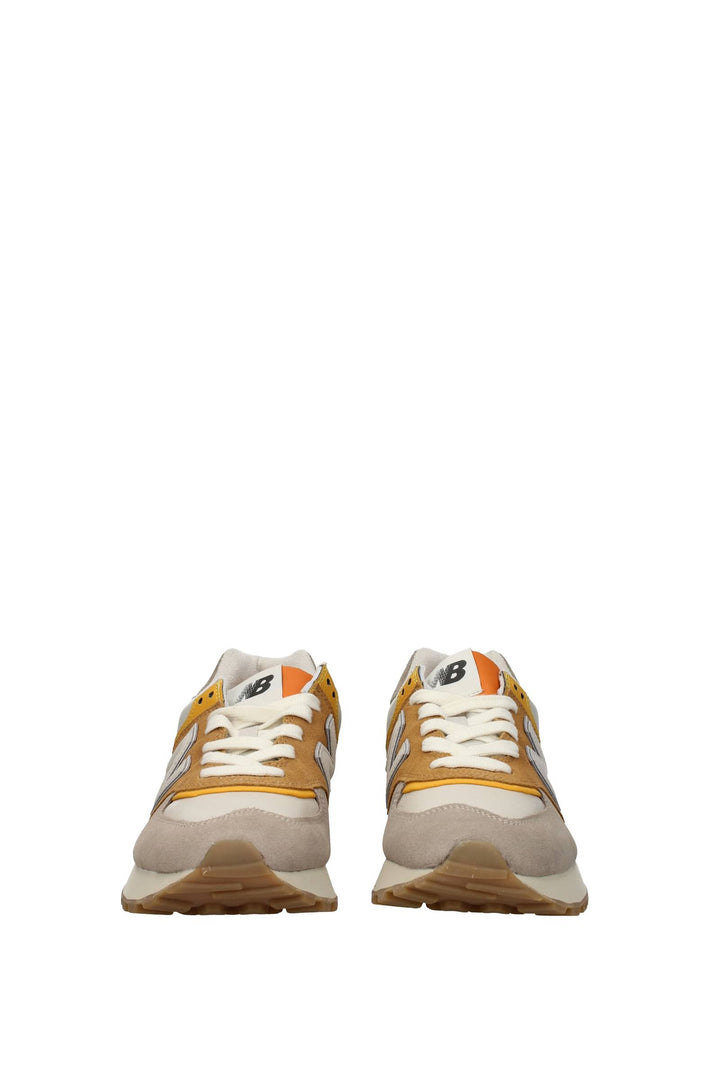 Sneakers 574 Camoscio Beige Senape - New Balance - Uomo