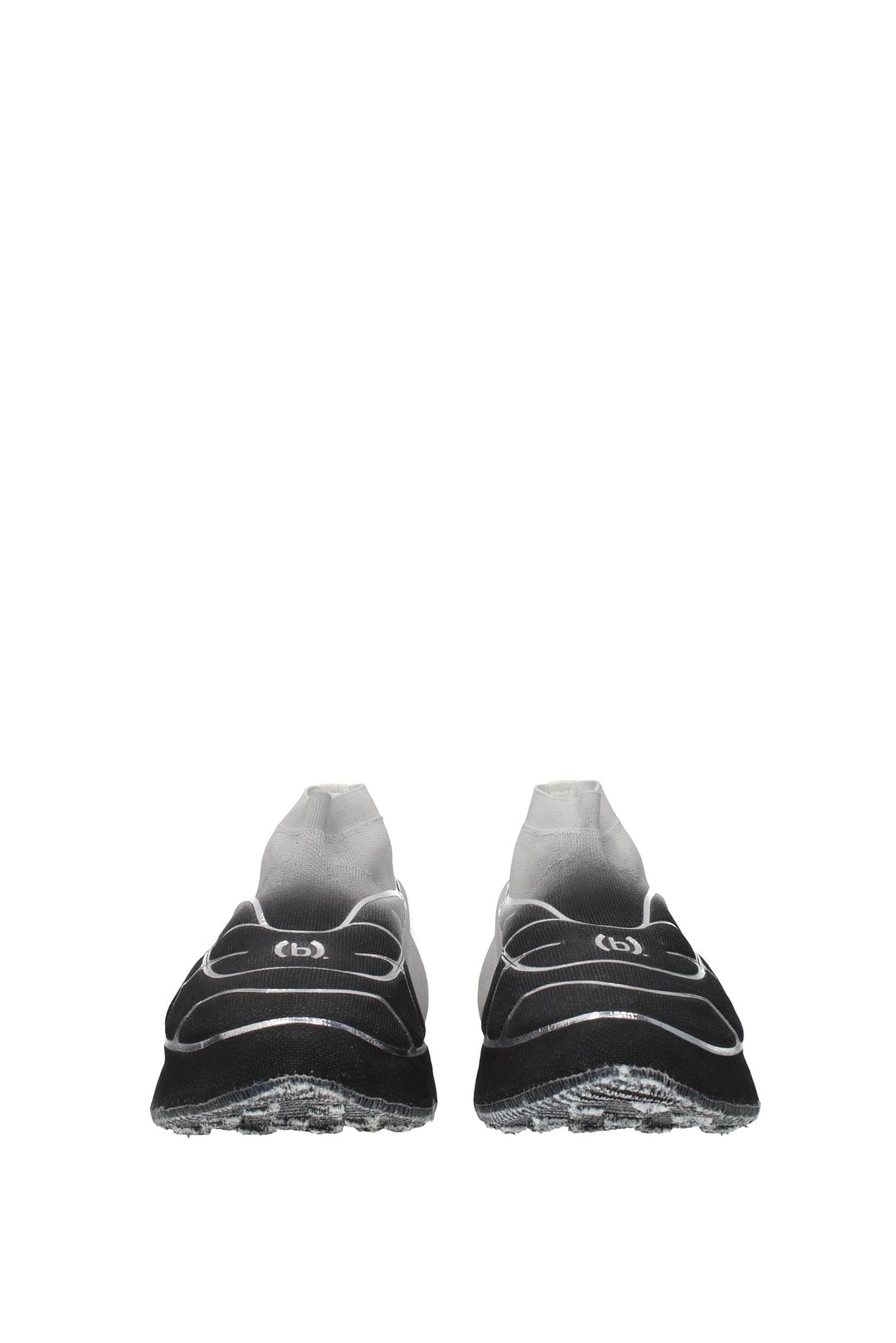 Sneakers Tk 360 Tessuto Nero Argento - Givenchy - Uomo