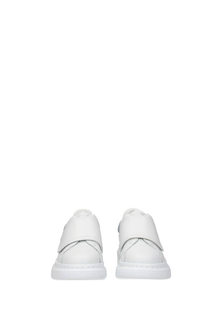 Idee Regalo Sneakers Kids Pelle Bianco Celeste - Alexander McQueen - Uomo