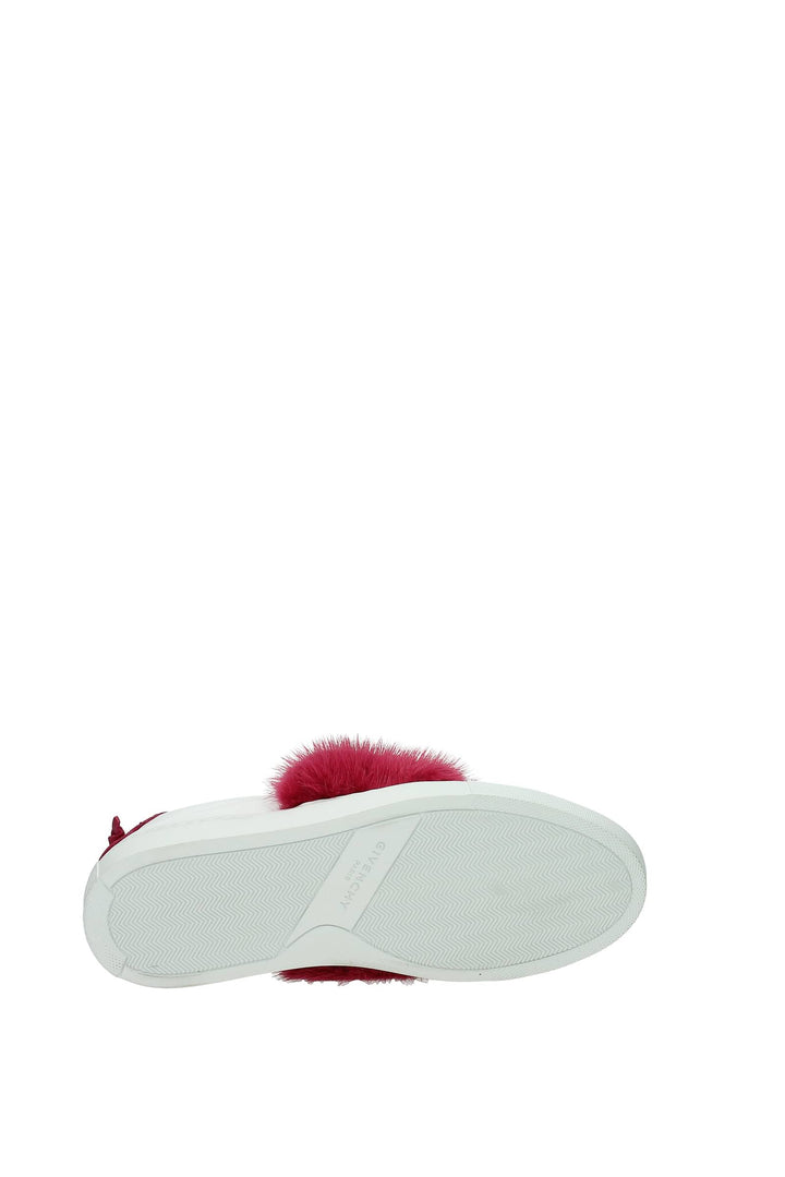 Sneakers Pelle Bianco Fuxia - Givenchy - Donna