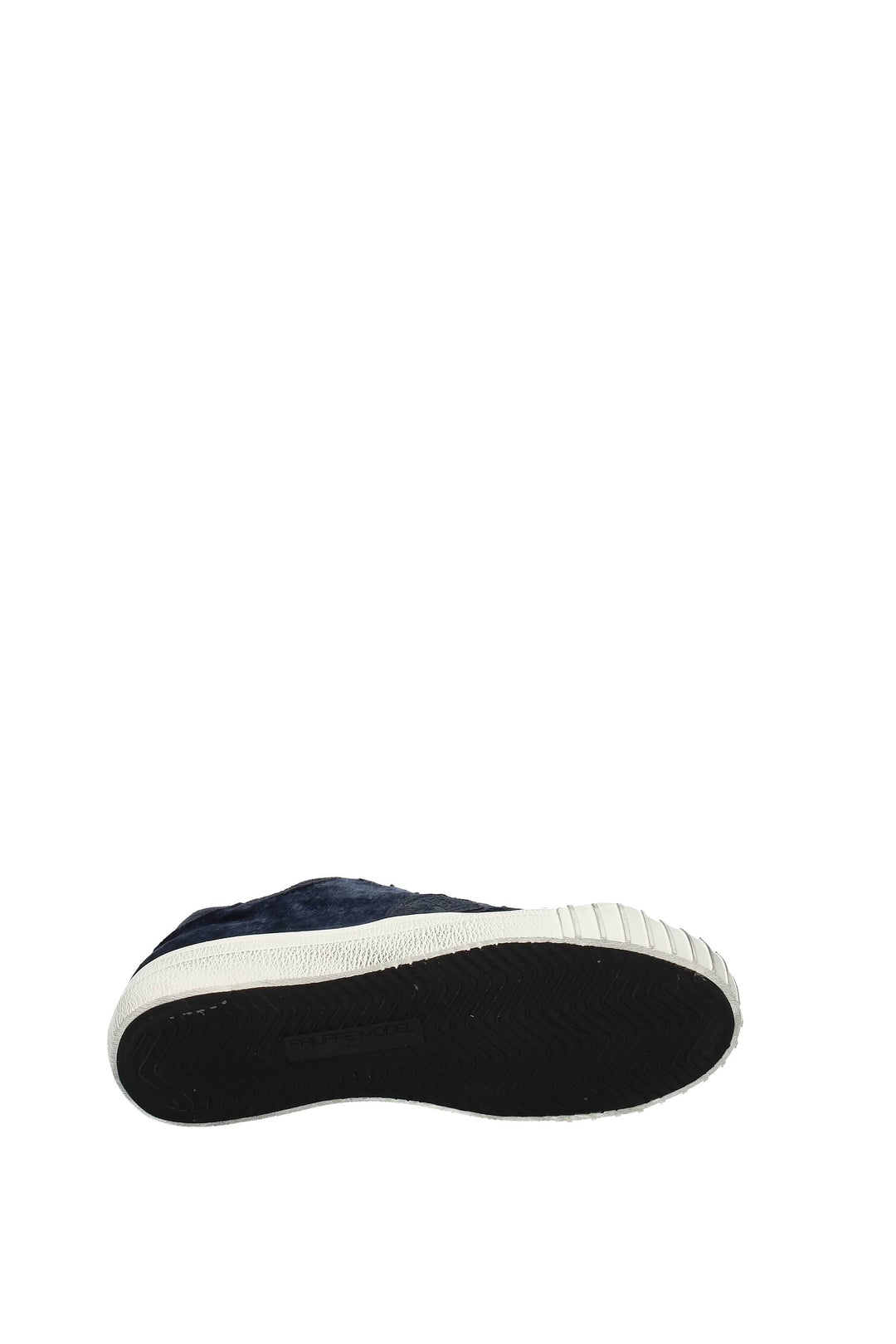 Sneakers Gare Velluto Blu - Philippe Model - Donna