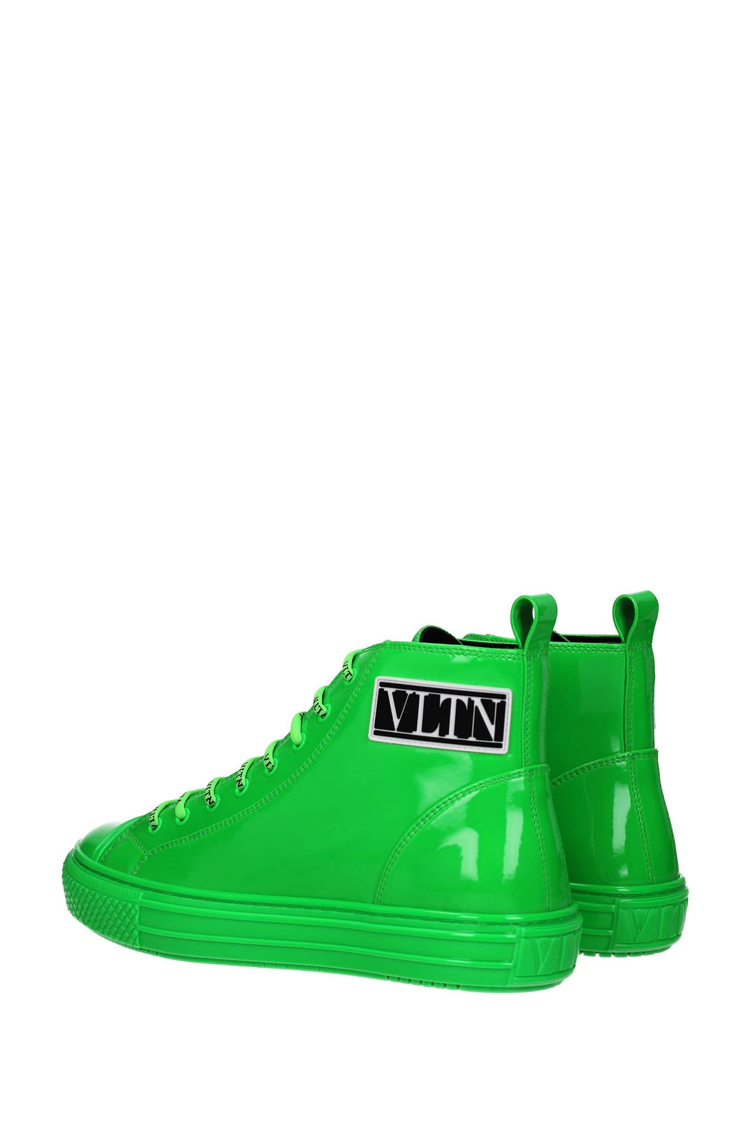 Sneakers Vltn Vernice Verde Verde Fluo - Valentino Garavani - Uomo