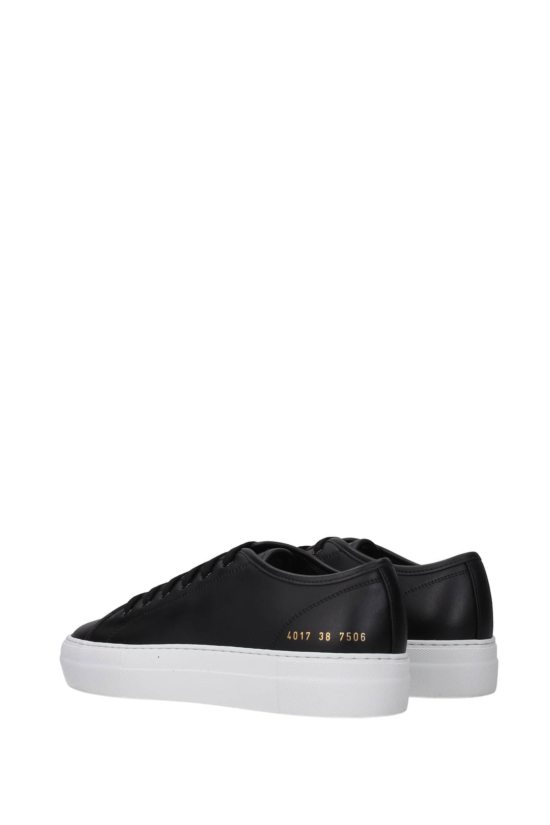 Sneakers Pelle Nero Bianco - Common Projects - Donna