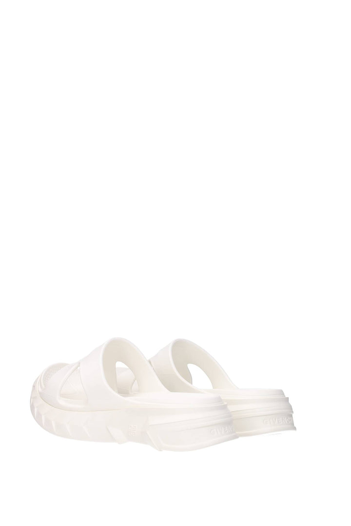 Ciabatte E Zoccoli Marshmellow Gomma Bianco Bianco Sporco - Givenchy - Donna