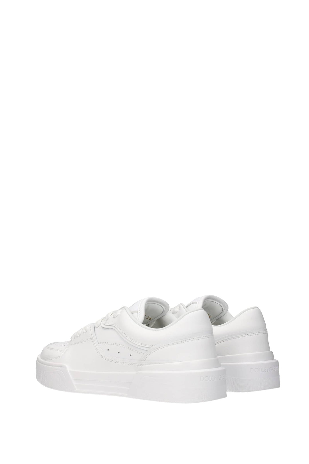 Sneakers Pelle Bianco - Dolce&Gabbana - Donna