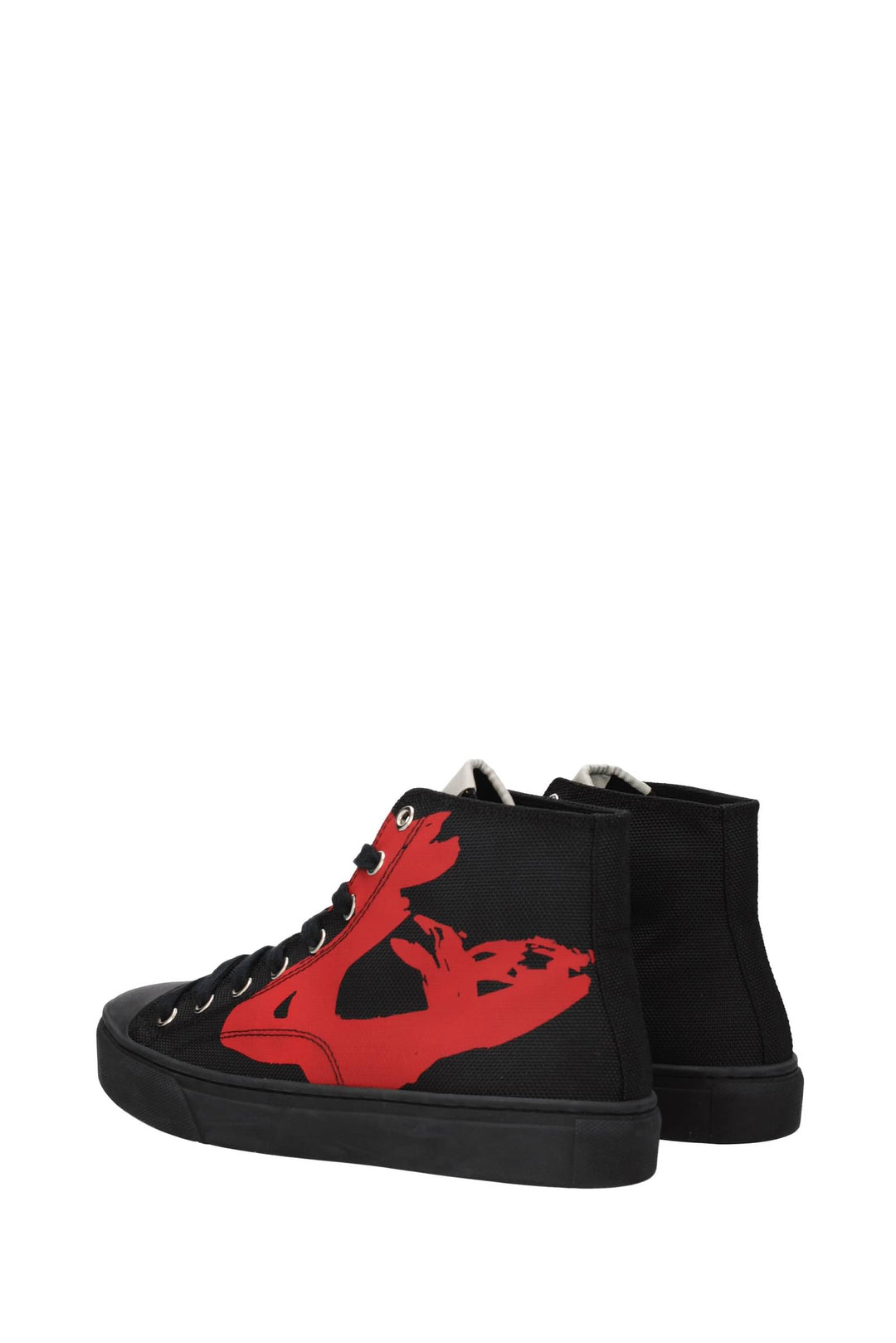 Sneakers Tessuto Nero Rosso - Vivienne Westwood - Uomo