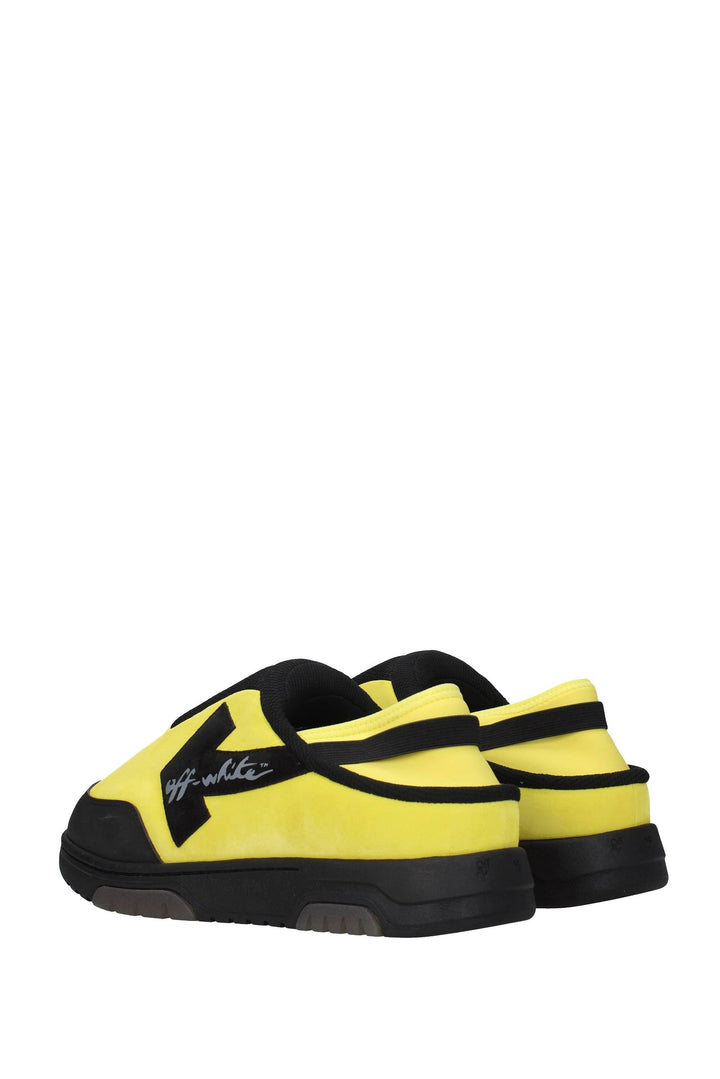 Sneakers Out Of Office Camoscio Giallo - Off-White - Uomo