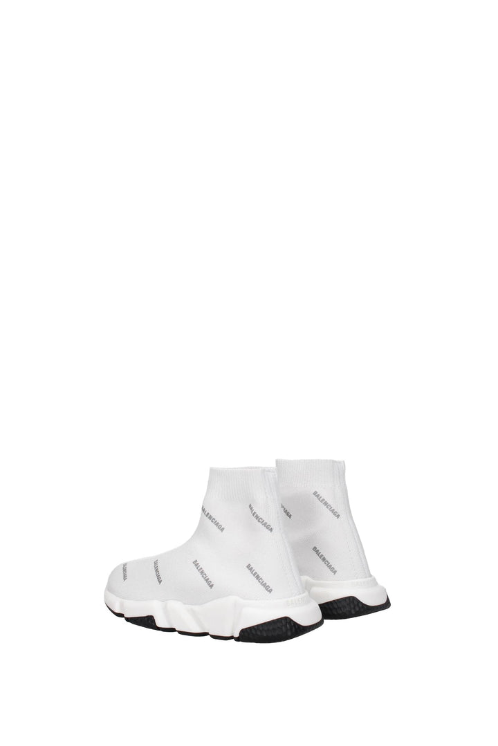 Idee Regalo Sneakers Kids Tessuto Bianco Argento - Balenciaga - Donna