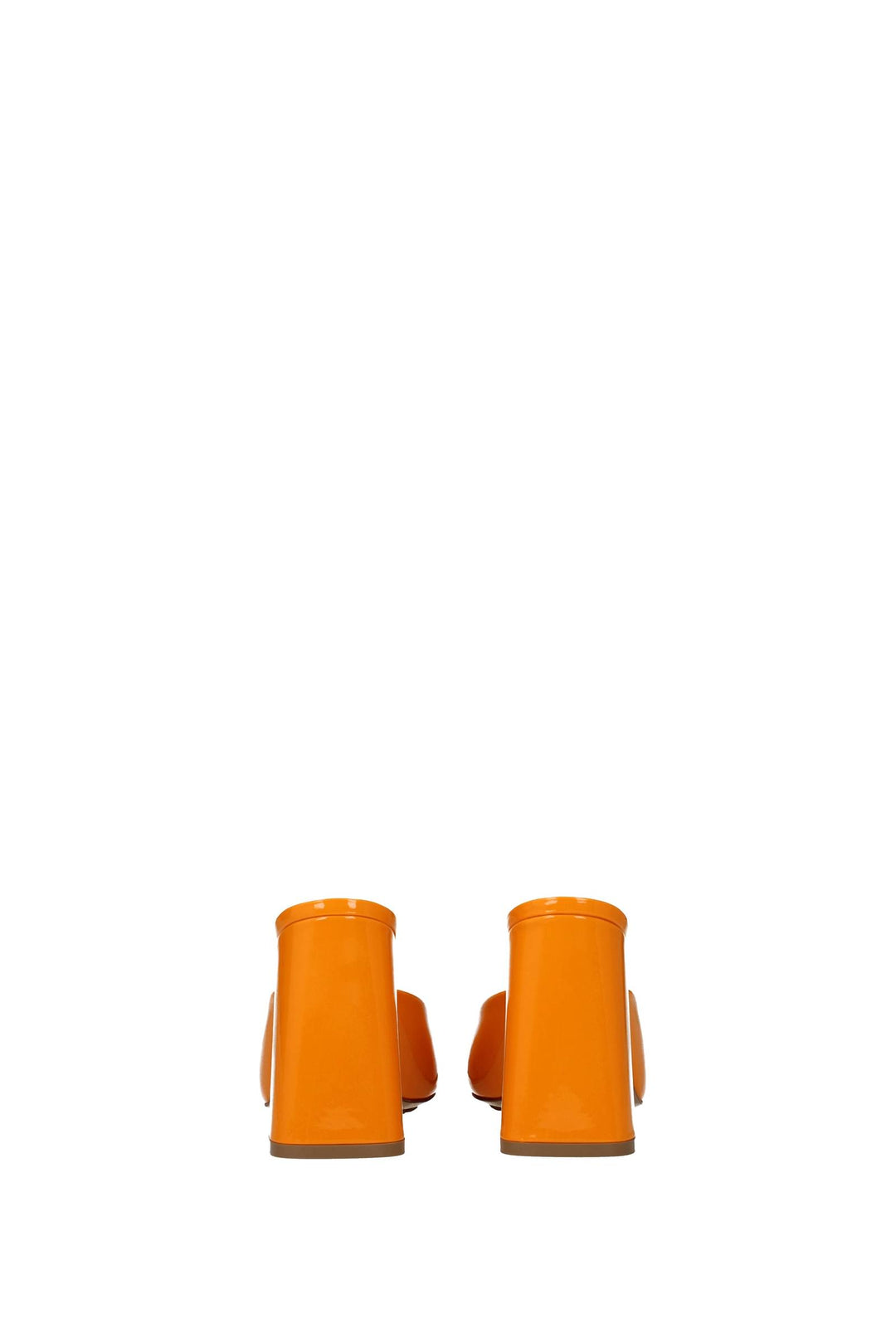 Sandali Vernice Arancione Mandarino - Bottega Veneta - Donna