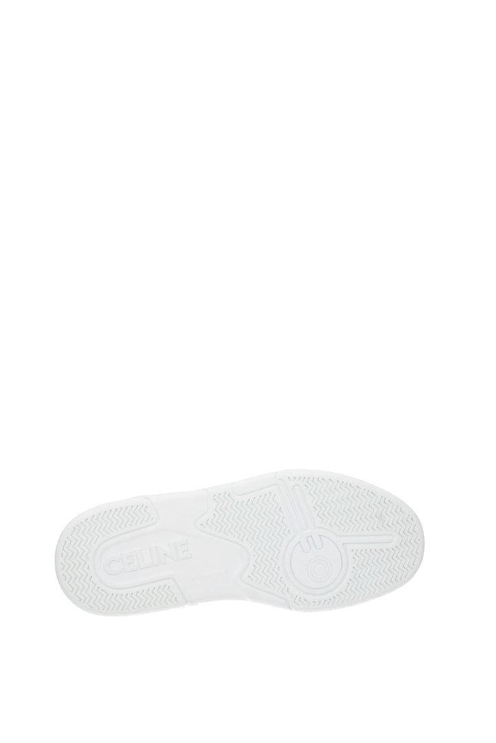 Sneakers Pelle Bianco Nero - Celine - Uomo