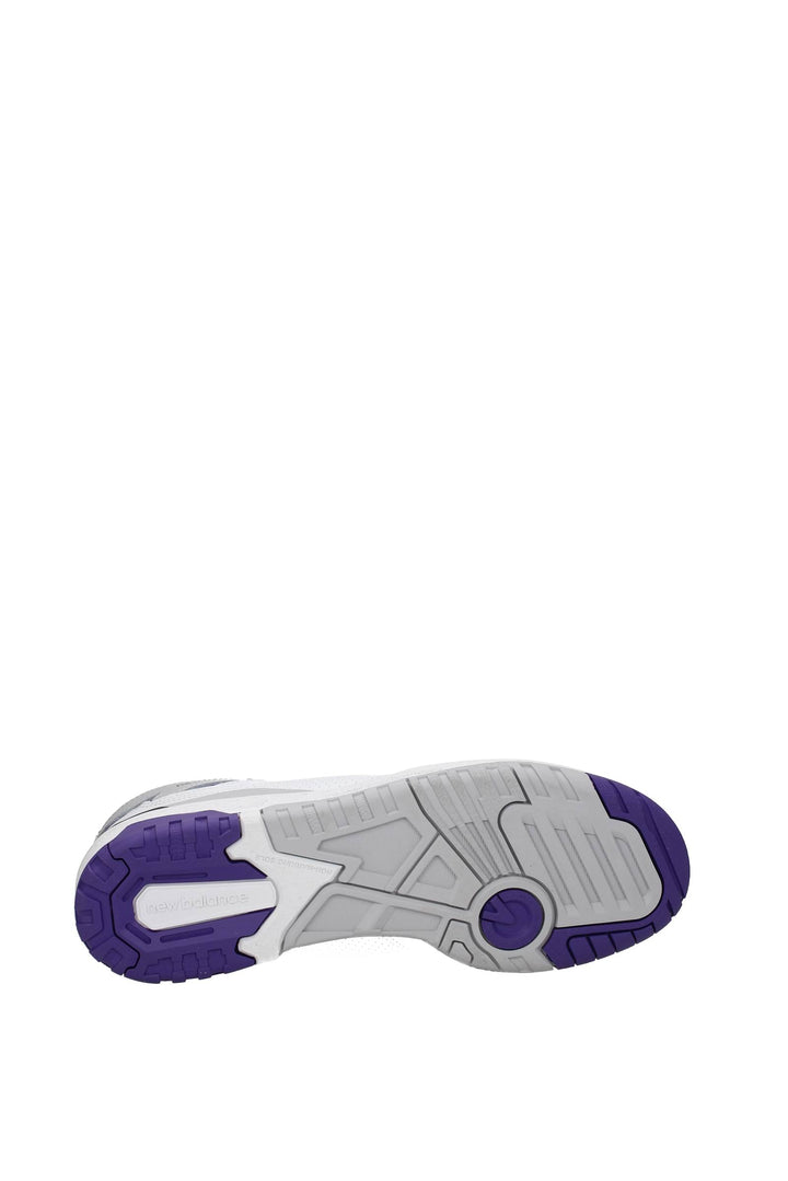 Sneakers 650 Pelle Bianco Viola - New Balance - Uomo