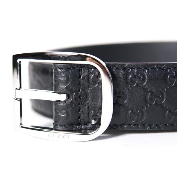 Cintura in pelle con logo-Gucci-Wanan Luxury