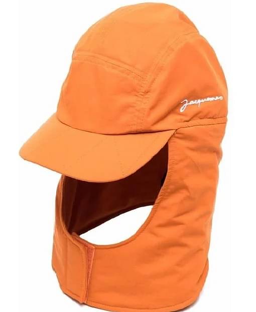 Cappelli Cotone Arancione Aragosta - Jacquemus - Uomo