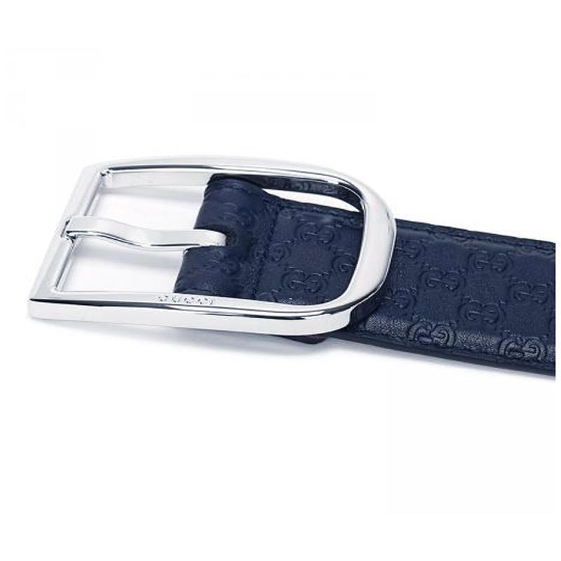 Cintura Microguccissima in pelle-Gucci-Wanan Luxury