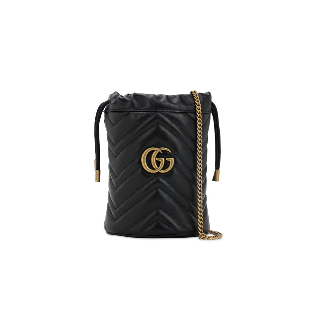 Secchiello Gucci GG marmont nero-Gucci-Wanan Luxury